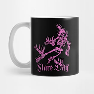 Flare Day Shirt, Chronic Pain shirt, Skeleton Multiple Sclerosis CRPS Ehlers Danlos Syndrome EDS Lupus MS Spoonie Mug